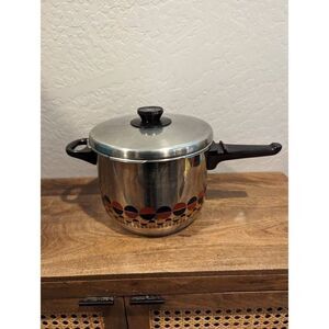 FISSLER VITAVIT 6 QT Pressure Cooker  Solar Dot GERMANY Stainless Steel Cookware